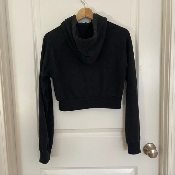 Aviator Nation Smiley Bolt Cropped Hoodie - Picture 8 of 11